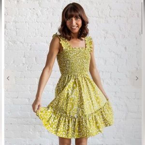 NWT Pinch green and white dress size large